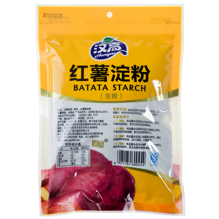 【超级生活馆】汉高红薯淀粉218g(编码:563552)