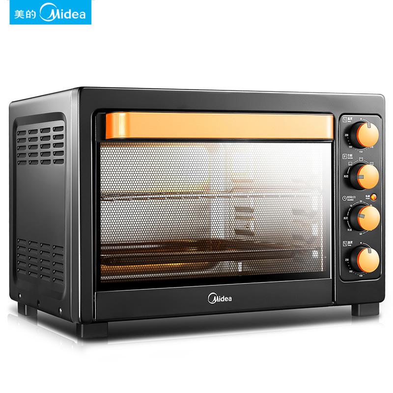 midea/美的 t3-l385c家用烘焙烤箱38升多功能电烤箱蛋糕l正品特价