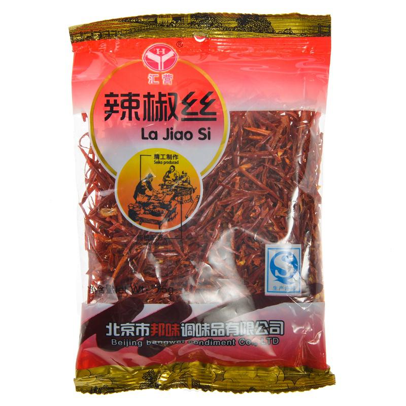 【天顺园店】汇营辣椒丝75g(编码:454178)