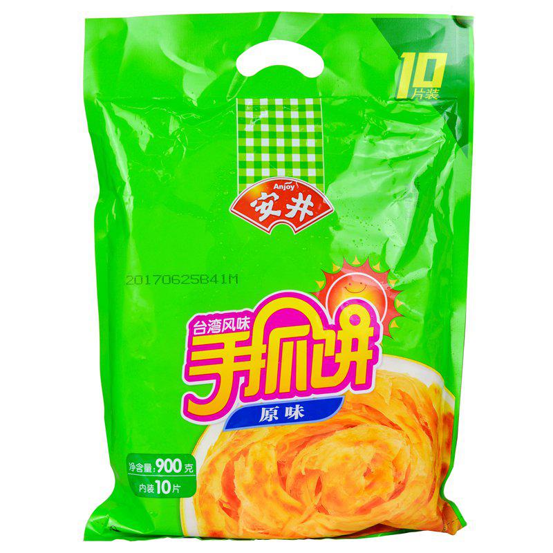【天顺园店】安井原味手抓饼900g(编码:509887)