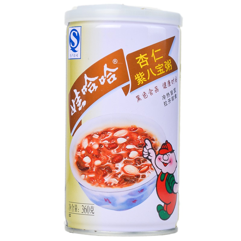 【天顺园店】娃哈哈杏仁紫八宝粥360g(编码:247974)