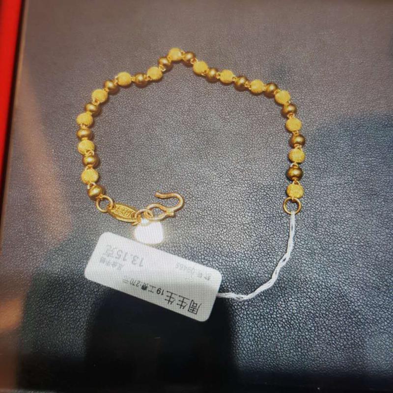 周生生黄金手链