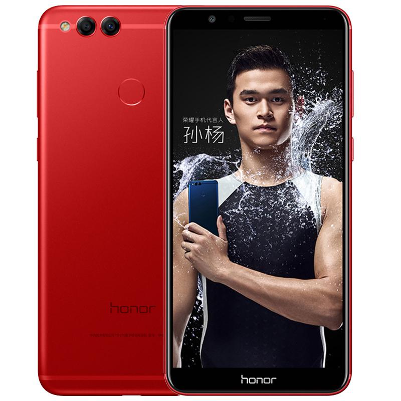 华为honor/荣耀 畅玩7x(4 64gb)全面屏智能手机