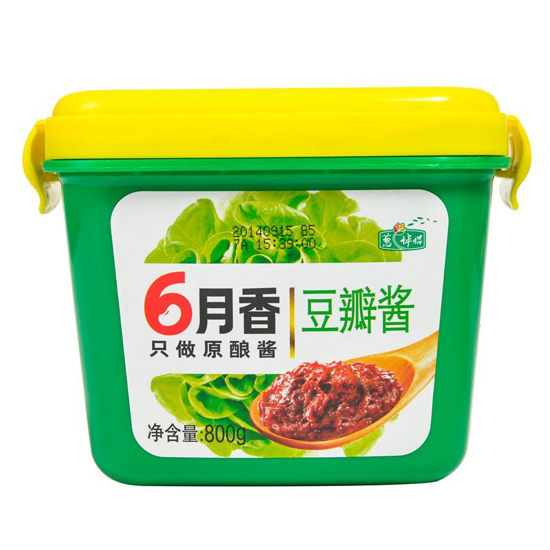 【超级生活馆】葱伴侣六月香豆瓣酱800g(编码:220879)