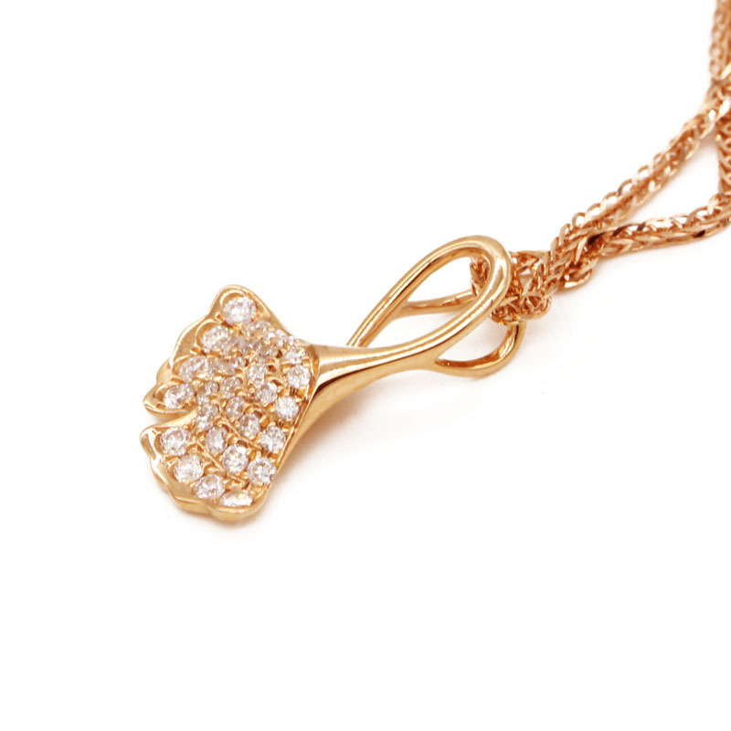 千年珠宝金au750钻石挂坠05453975