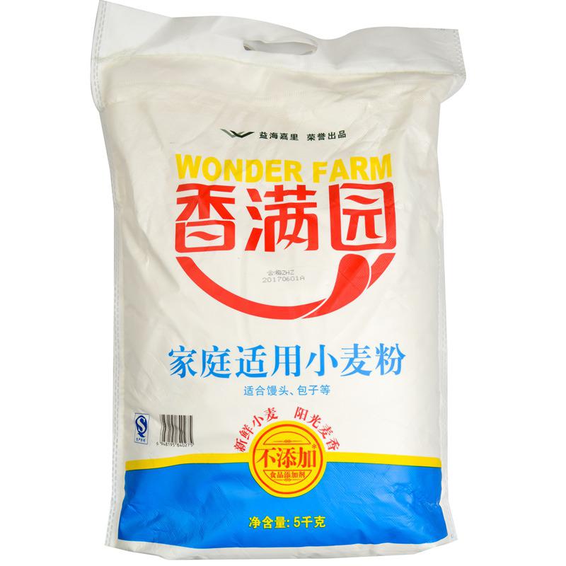 【超级生活馆】香满园家庭适用小麦粉5kg(编码:502425)